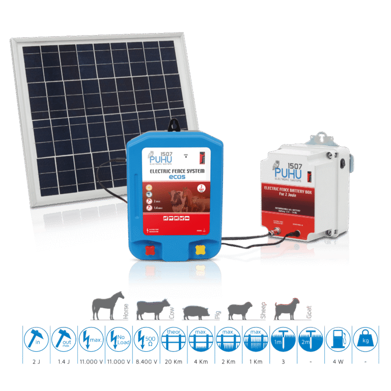 Pastores eléctricos PUHU Ecos (solar)