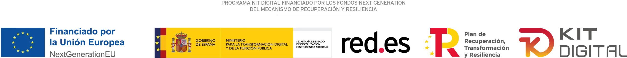 Programa Kit Digital — Unión Europea NextGenerationEU