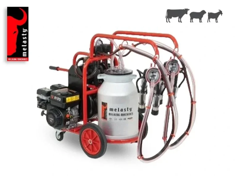Máquina de ordeño dual de 2 bajadas — TY2 AK GE